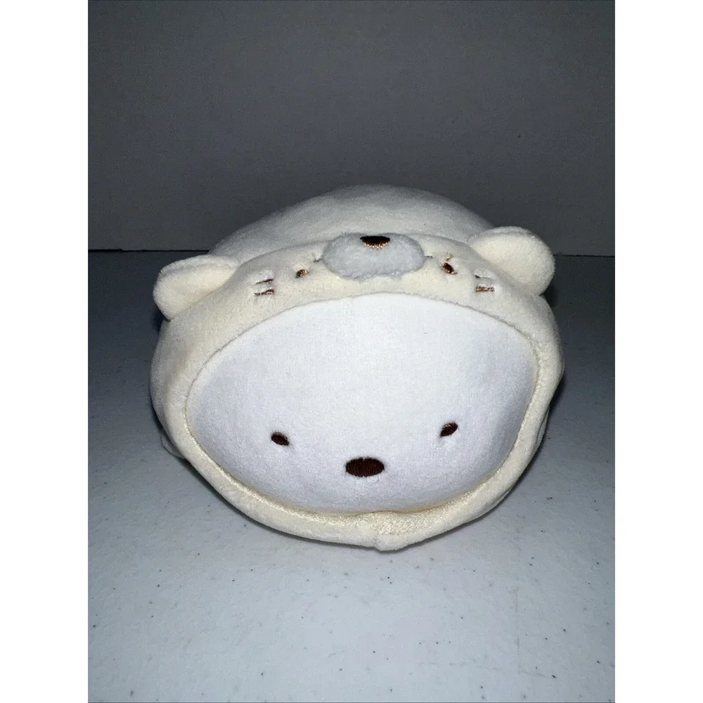 San-X SUMIKKO GURASHI Plush JAPAN Stuffed Animal White Polar Bear Seal Costume